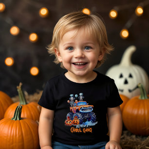 Personalised Ghoul Gang Toddler Halloween T-Shirt