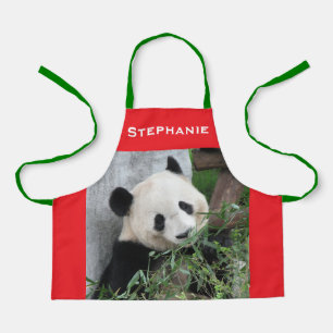 Personalised Giant Panda Kids Apron