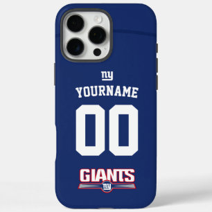 Personalised Giants Jersey American Football iPhone 16 Pro Max Case