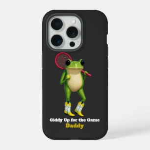 Personalised Giddy Up For The Game Daddy Quirky iPhone 15 Pro Case