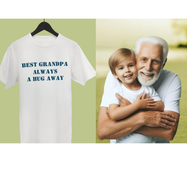 Personalised Gift Best Grandpa Grandad Ever  T-Shirt (Creator Uploaded)