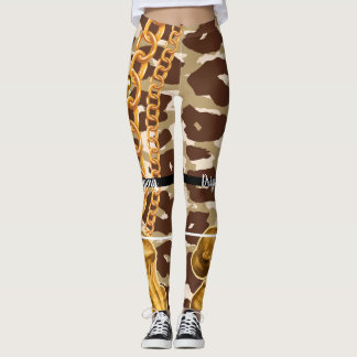 Personalised Gift for Birthday, Bride, Wedding Leggings