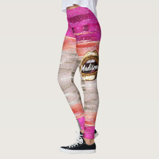 Personalised Gift for Birthday, Bride, Wedding Leggings