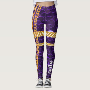 Personalised Gift for Birthday, Bride, Wedding Leggings