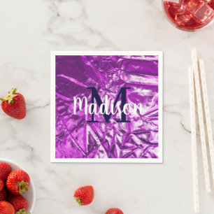 Personalised Gift for Bridesmaid, Wedding, Wife Napkin