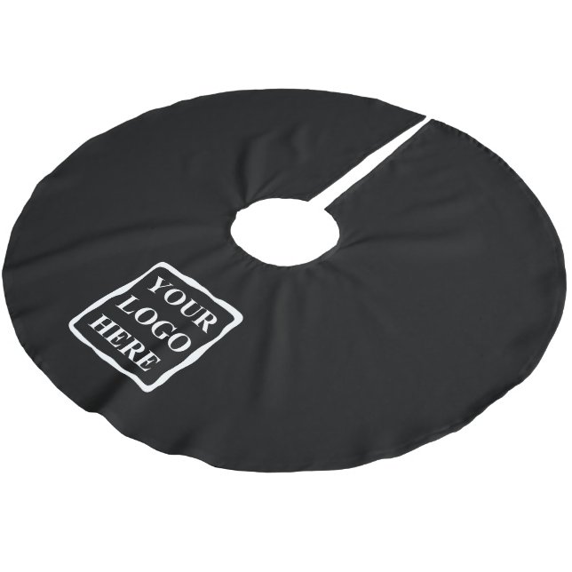Personalised Gift For Grandpa Grandfather Birthday Brushed Polyester Tree Skirt (Angled)