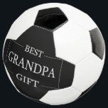 Personalised Gift For Grandpa Grandfather Birthday Soccer Ball<br><div class="desc">You can customise it with your photo,  logo or with your text.  You can place them as you like on the customisation page. Modern,  unique,  simple,  or personal,  it's your choice.</div>