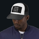 Personalised Gift For Grandpa Grandfather Birthday Trucker Hat<br><div class="desc">You can customise it with your photo,  logo or with your text.  You can place them as you like on the customisation page. Modern,  unique,  simple,  or personal,  it's your choice.</div>