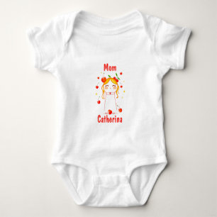 Personalised Gift for mother aunt grandmom Baby Bodysuit