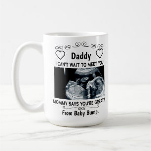 Personalised Gift For New Father From Unborn Baby Coffee Mug