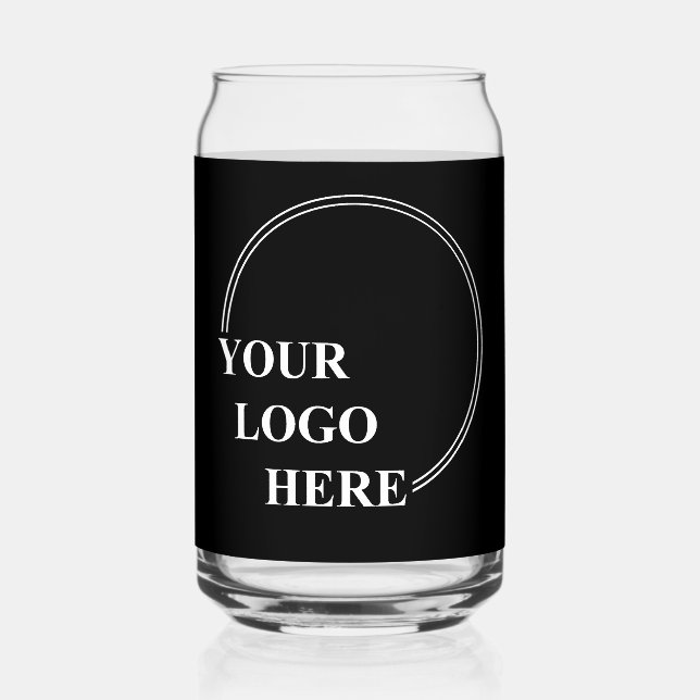 Personalised Gift Idea Create Your Own Design  Can Glass (Front)