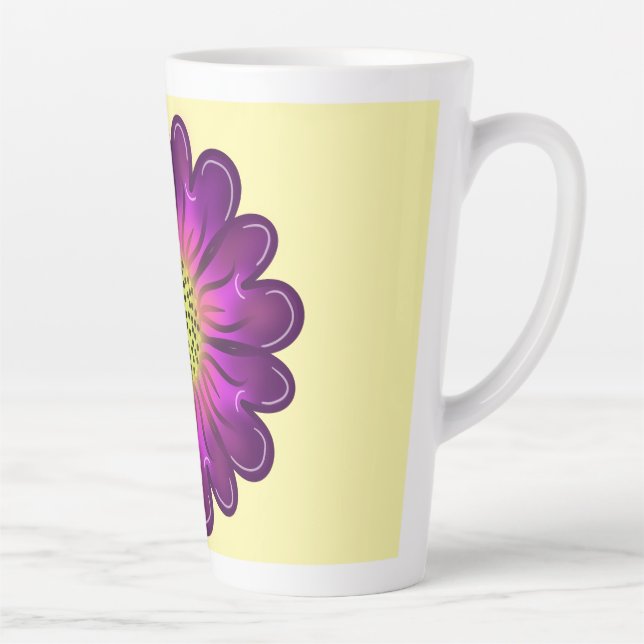 Personalised gift Round Pillow Latte Mug (Right)
