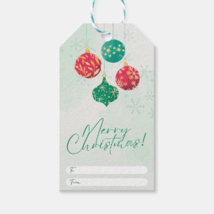 Personalised Gift Tags, Merry Christmas Gift Tags
