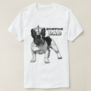 Personalised Gifts for Boston Terrier Lovers T-Shirt