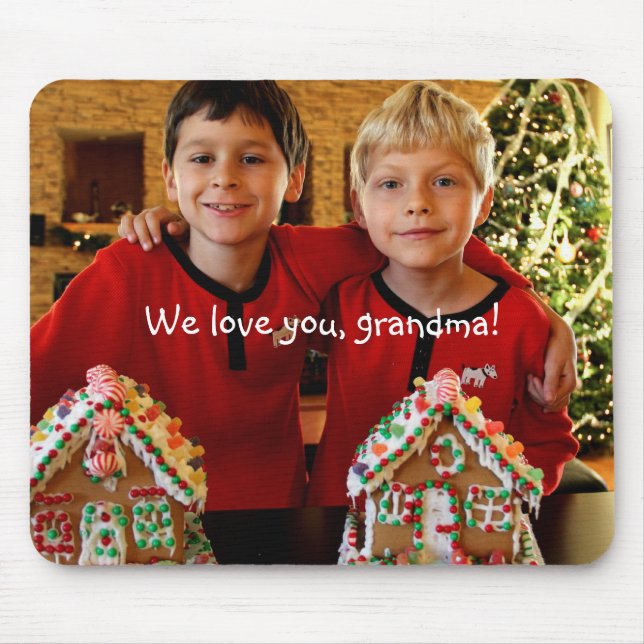 Personalised Gifts For Grandma Mouse Pads (Front)