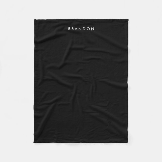 Personalised Gifts For Men Fleece Blankets (Front)