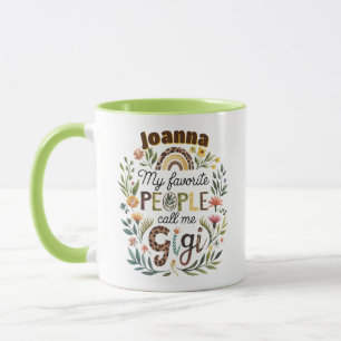 Personalised GIGI Mothers Day Birthday Christmas Mug