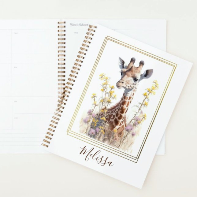 Personalised Giraffe Planner  (Creator Uploaded)