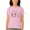 Personalised Girl and Cat Paris T-Shirt