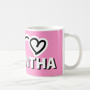 Personalised girls mug with customisable kids name