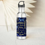 Personalised girls name celestial animals collage 710 ml water bottle<br><div class="desc">Personalised girls name celestial animals collage for teenage girls,  makes a lovely personalised gift present for any occasion.</div>