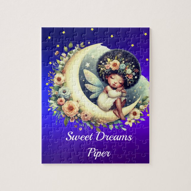 Personalised girls name  jigsaw puzzle (Vertical)