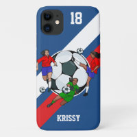 Personalised Girls Soccer Designer