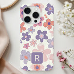 Personalised Girly Colourful Flowers Pattern  iPhone 15 Pro Case<br><div class="desc">Enhance your phone with this vibrant and cheerfuPersonalized Girly Colourful Flowers Pattern Phone Case ! This design features an array of bright, playful flowers in various colours, creating a lively and eye-catching look. Perfect for adding a touch of femininity and joy to your everyday accessory. Made from durable materials, this...</div>