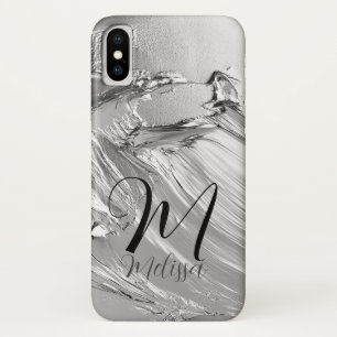 Personalised Girly Rose Gold Glitter Sparkles Name Case-Mate iPhone Case