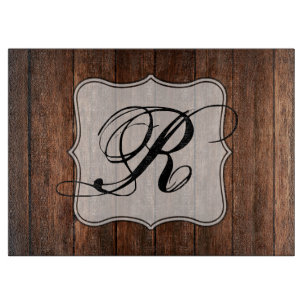 Personalised Glass Cutting Barn Wood Country Rusti Board