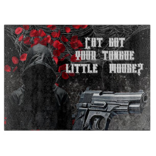 Personalised Glass Cutting Haunting Adeline Zade M Board
