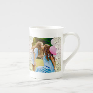 Personalised Glitter Photo Mug Wrap Design