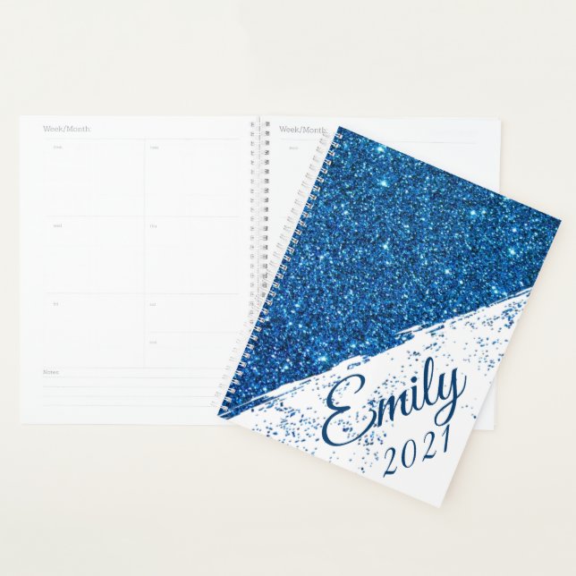Personalised glitter spray planner (Display)