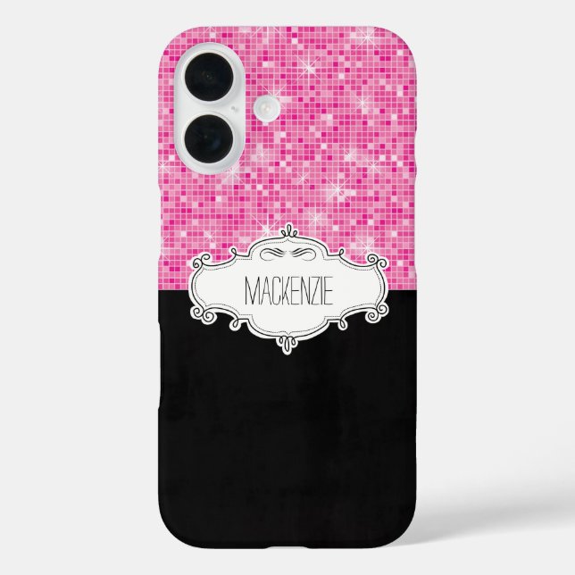 Personalised Glittery Samsung Galaxy 6 Case (Back)