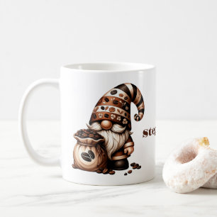 Personalised Gnome Coffee Mug