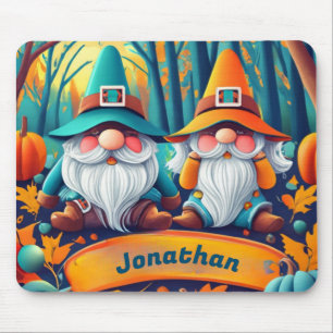 Personalised Gnome Mouse Pad, Mouse Pad. Mouse Pad