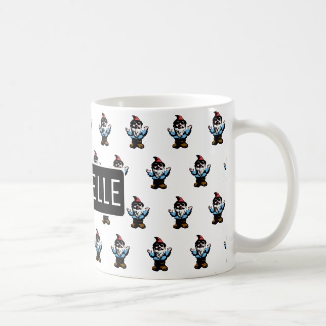 Personalised Gnomes Coffee Mug (Right)