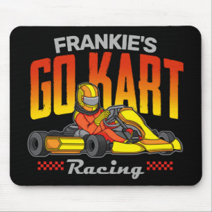 Personalised Go Kart Racing Motorsport Karting  Mouse Pad
