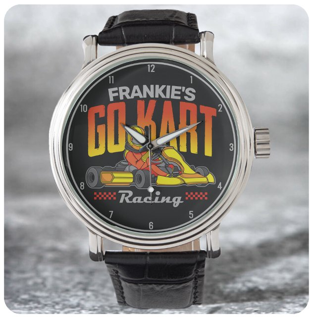 Personalised Go Kart Racing Motorsport Karting Watch (Creator Uploaded)