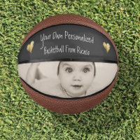 Personalised Gold Heart Detailed