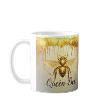 Personalised Gold Honey Bee Beehive Honeybee