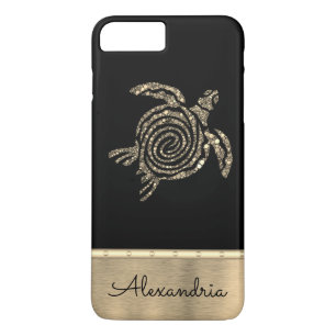 Personalised Gold Mosaic Turtle  Case-Mate iPhone Case
