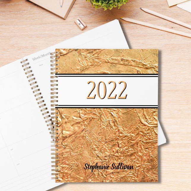 Personalised Gold  Planner (Creator Uploaded)