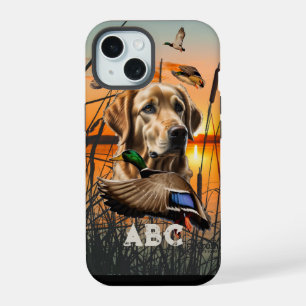 Personalised Golden Retriever iPhone 15 Case