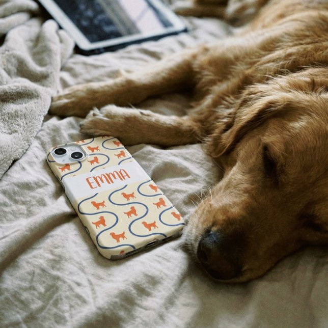 Personalised Golden Retriever Name Pastel  (Creator Uploaded)