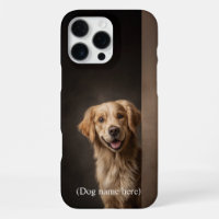 Personalised Golden Retriever Portrait
