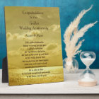 Personalised Golden Wedding Anniversary Poem