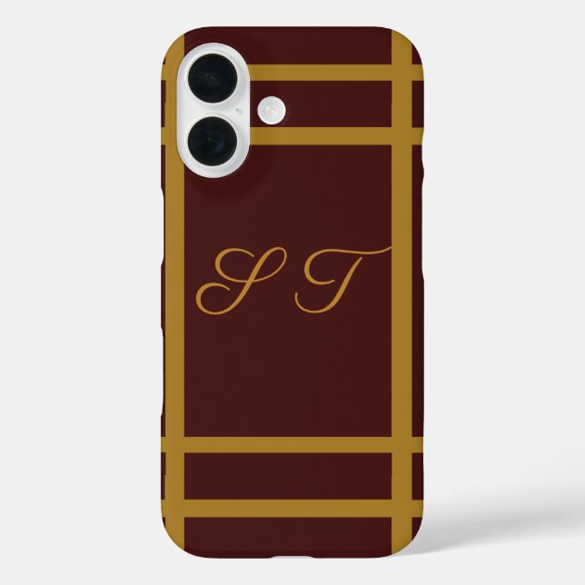 Personalised Golden Wine Case-Mate iPhone Case (Back)