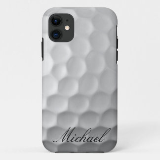 Personalised Golf Ball Dimples Texture Pattern Case-Mate iPhone Case