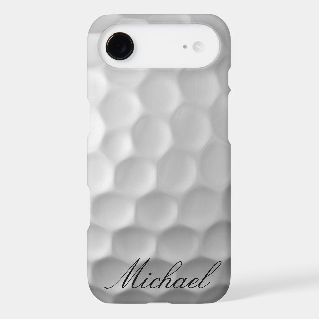 Personalised Golf Ball Dimples Texture Pattern Case-Mate iPhone Case (Back)